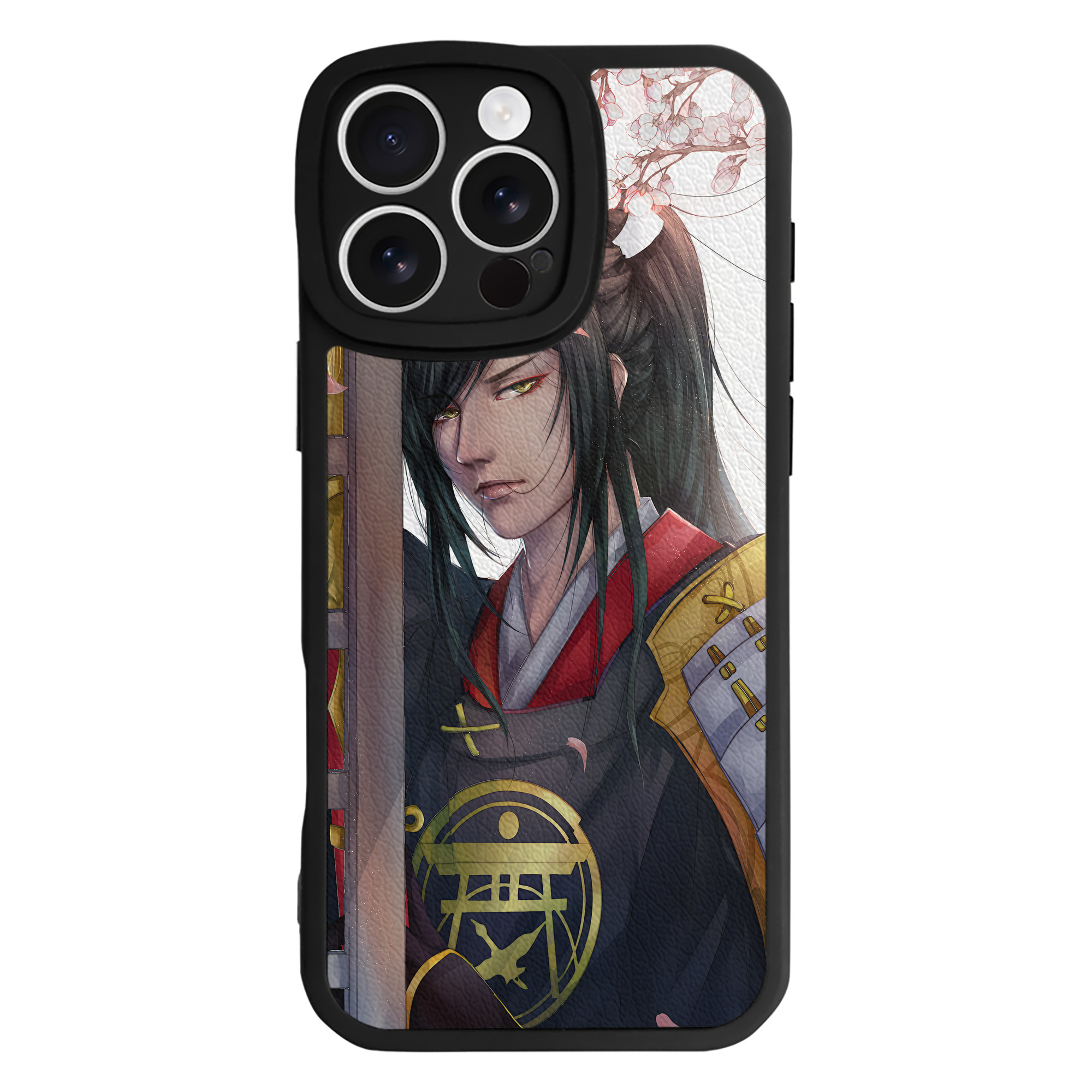 （画像用） 刀剣乱舞 Touken Ranbu 【iPhone 16シリーズ対応】シリコンスマホケース（レザー調） 材質：シリコン